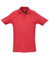 11362 Spring II SOL'S Spring II Heavy Cotton Piqué Polo Shirt Red colour image